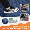 Outdoor Double Sleeping Pad Camping Inflatable Mattress 2 People Beach Air Bed for Travel Hiking Camping Tent Mattress