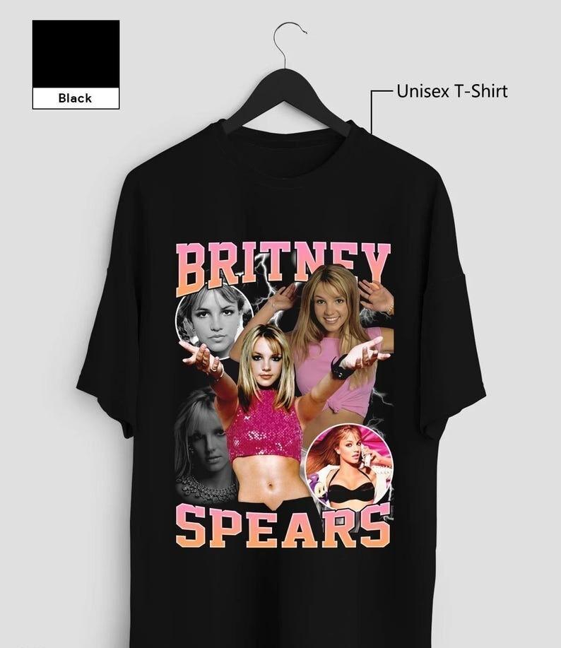 Britney Spears T Shirt RB Pop Rap Hip Hop Music Shirt