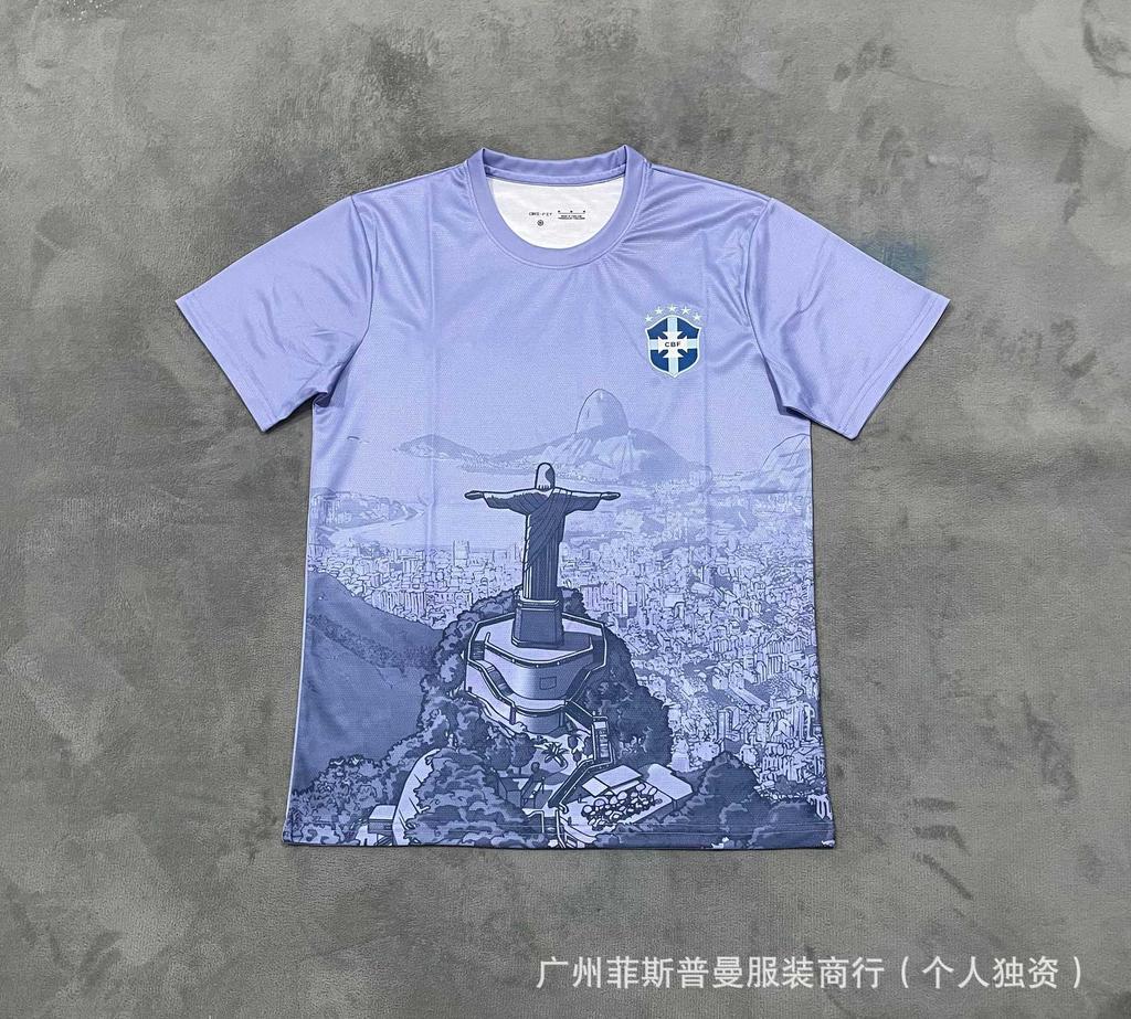 Fußballtrikot Weltmeisterschaft Großhandel Brasilien Argentinien Arsenal Palästina Barcelona Kroatien Frankreich Trikot