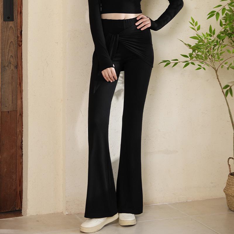 2025 Herbst/Winter Damen High Waist Gerade Bein Yoga Hose - Locker, Lässig, Schlankmachende Passform für Fitness und Sport.