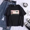 New Cartoon Animation Printed Short-sleeved Top Direct Sales Hot-selling Loose Versatile Lazy T-shirt