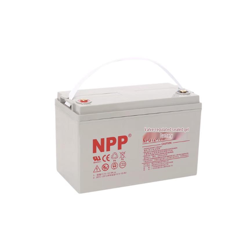NPP NPG12-100AH 12V 100AH Gel UPS Battery CN plug (adapter included)
