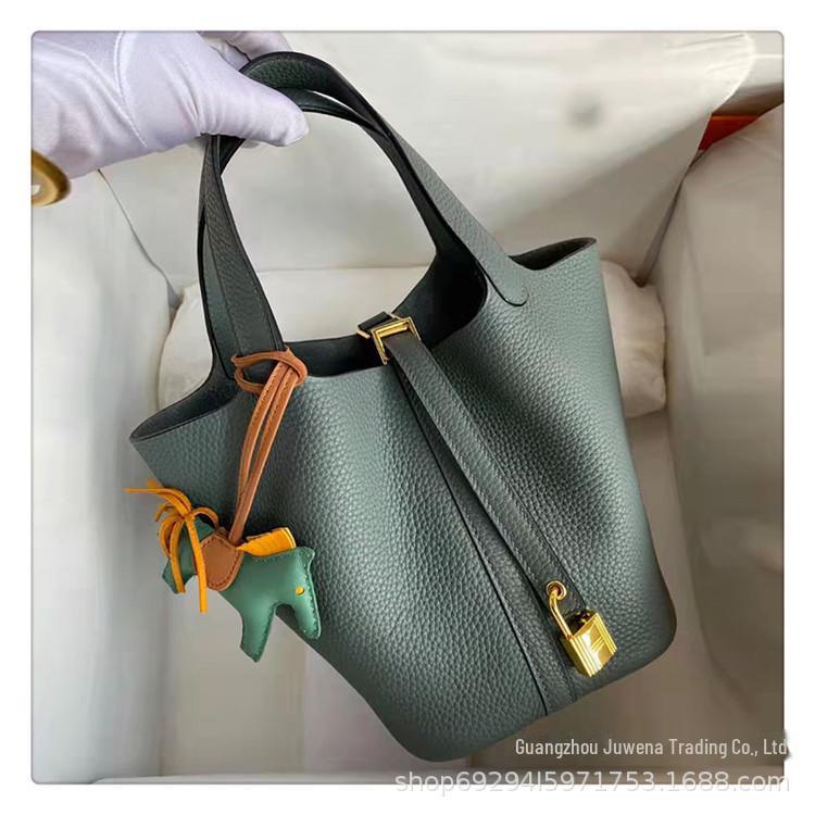 

2024 Женская сумка-тоут из натуральной кожи - Большая вместительная сумка из коровьей кожи 22cm