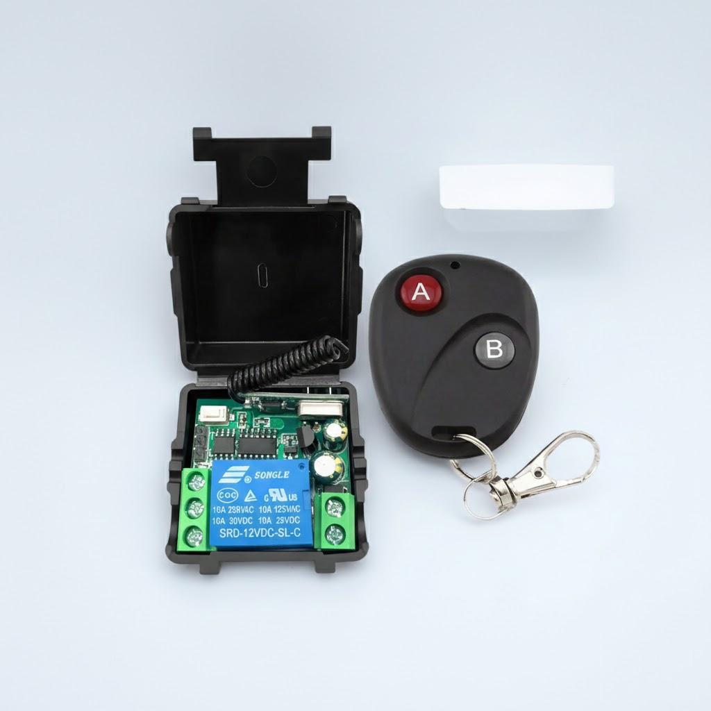 12V Wireless Remote Control Switch Single Channel Smart Access Control LED Light Electric Lock Home Automation System Switch