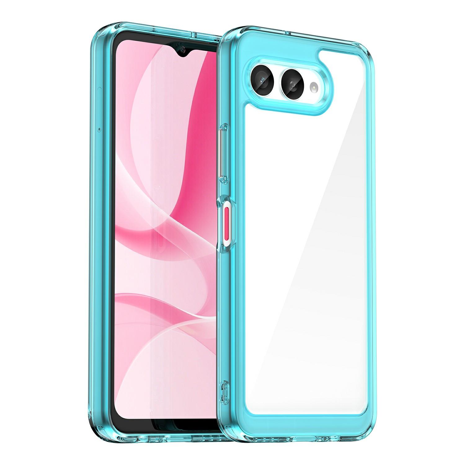 

For T-Mobile REVVL 8/T Phone 3 Case TPU + Acrylic Protective Clear Phone Cover
