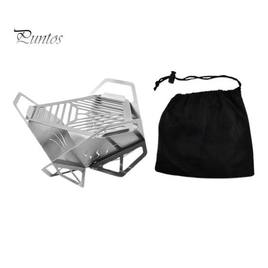 

Портативная складная печь для барбекю, многофункциональный гриль для приготовления пищи на открытом воздухе с сумкой для хранения для кемпинга и пикника S