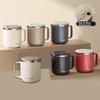 400ML Leak Proof Drinking Cup Stainless Steel Coffee Cup With Lid Drinkware Double Wall Water Bottle Thermal Cup Milk Coffee Mug
