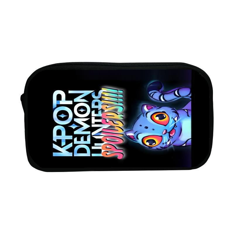 K-Pop Demon Hunter Girl Group Large Capacity Customizable Student Pencil Case Storage Bag