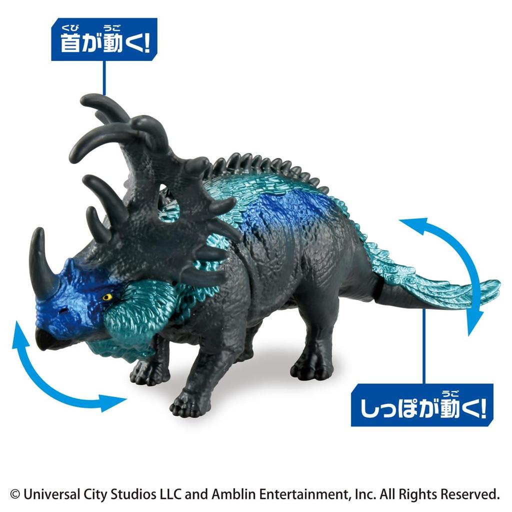 TAKARA TOMY Ania Jurassic World Alive Set Keramagnus VS Rexi Giocattolo Animale Dinosauro (Età 3+)