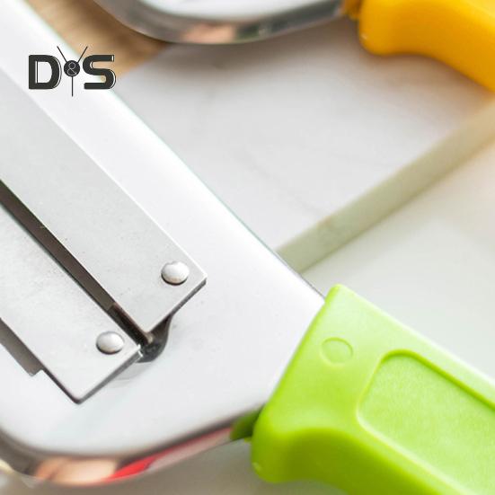 Nerezový kráječ zeleniny, rychlý sekací stroj na zelí, struhadlo na zelný salát, kysané zelí, kuchyňský nástroj na přípravu salátu