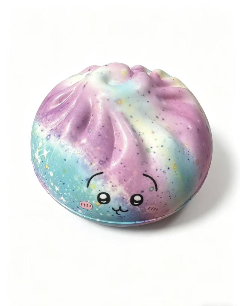 Nieuwe Knödel Druk Knödel Squishies Schattig Kleurrijk Broodje Speelgoed Langzaam Rijzend Stressverlichting Fidget Speelgoed voor Volwassenen Angstverlichtend Cadeau