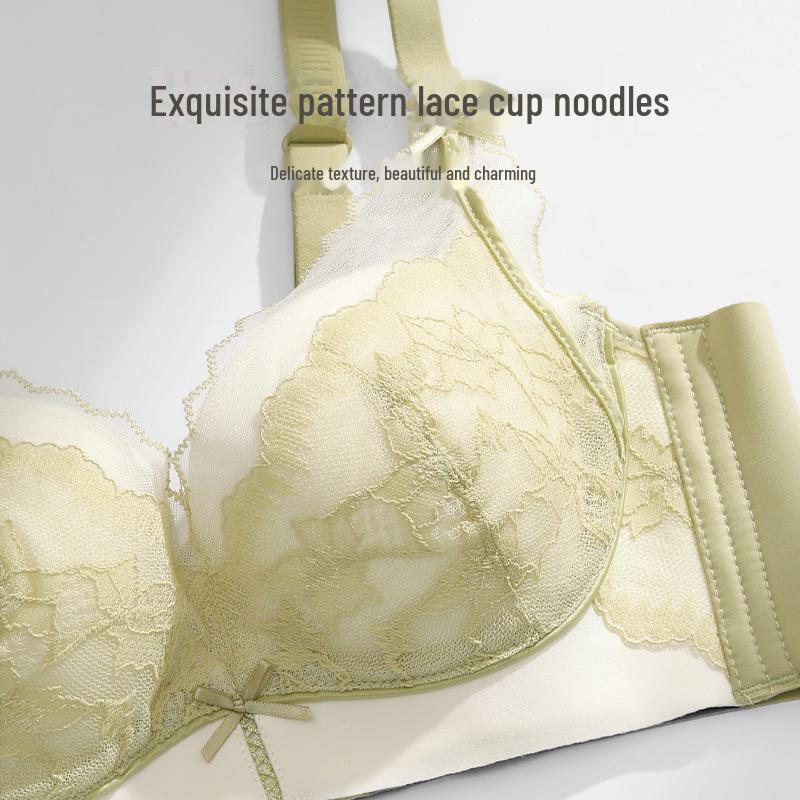 "Push-Up Bra for Small Breasts: Anti-Sagging, Smooth, Comfortable, Wireless, Sexy, Breathable Women's Underwear"