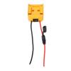 Satellite DC Power Cord 2m Length Portable Efficient Satellite Battery Adapter To DC Power Cable
