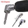 1Pcs Angle Extension Screwdriver Socket Holder Adaptor Screw Driver Tool New Right Angle Drill Bit
