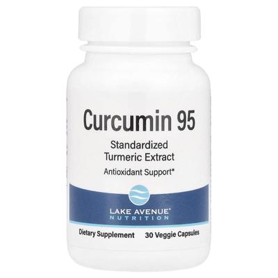 Curcumin 95, 30 Veggie Capsules (500Mg Per Capsule)