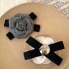 Graceful Brooch Collar Lapel Pin Vintage Camellia Bowknot Vintage Pins