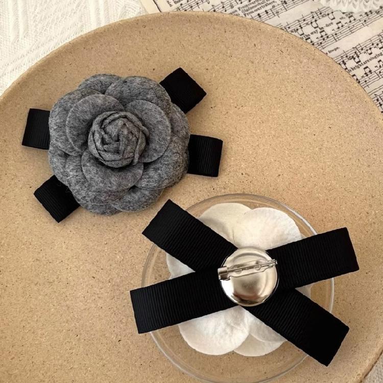 Graceful Brooch Collar Lapel Pin Vintage Camellia Bowknot Vintage Pins