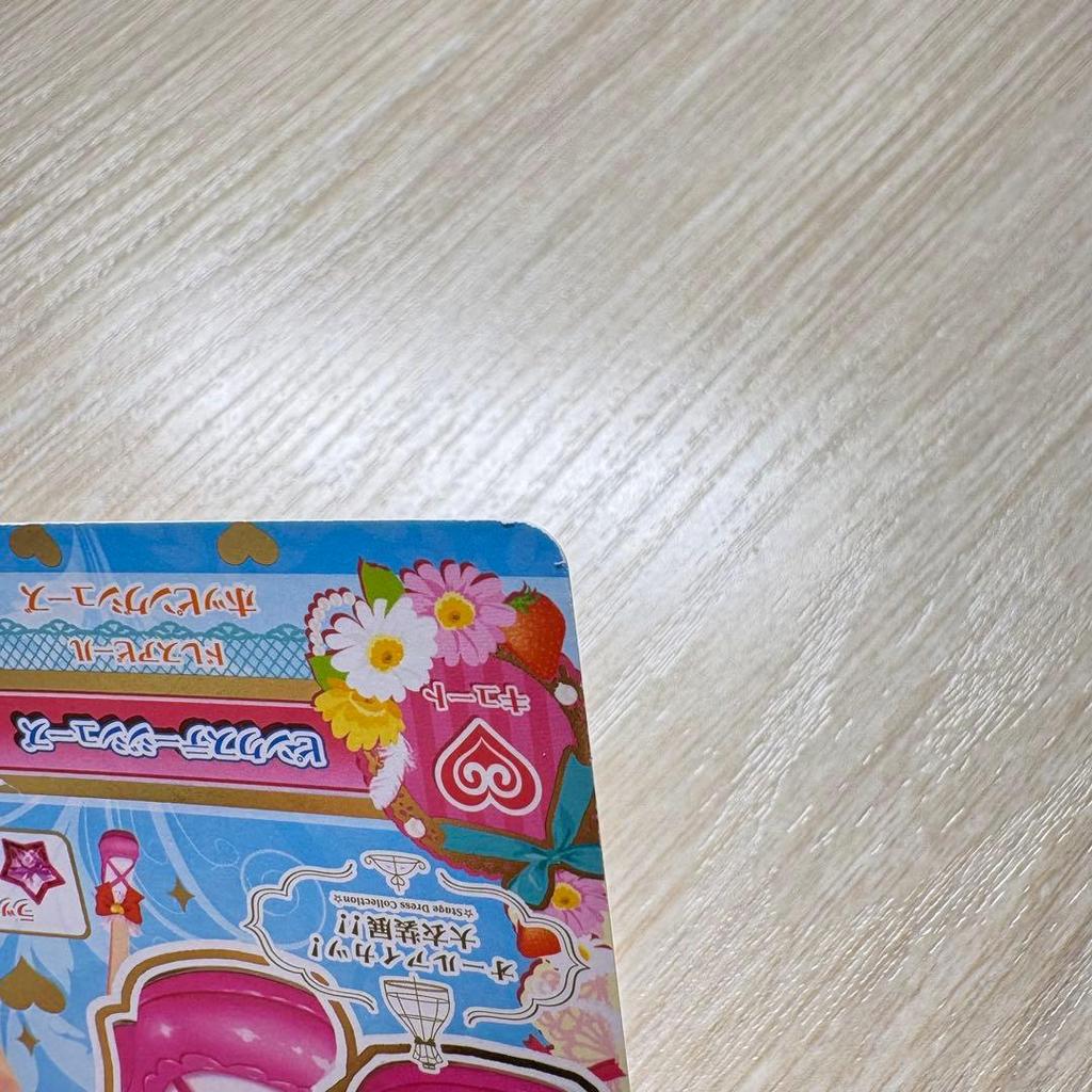 [USED] All Aikatsu! Costume Exhibition Admission Bonus Pink Stage Shoes Hoshimiya Ichigo