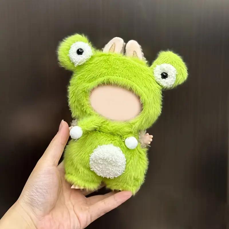17cm Animal Shaped Doll Clothes for Toy Dolls Cute Changing Outfits DIY Doll Accessories Plush Clothing Set Festival Party Gifts