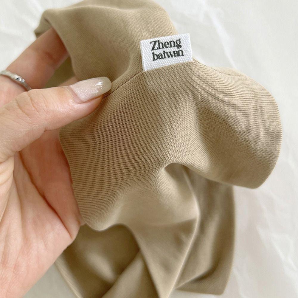 Knit Cotton Elastic Headband Sweat Absorbing Sports Hairband Fashion Wide Knitted Headband  Kids