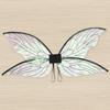 Dress UP Elf Cosplay Wing for Women Girls Butterfly Wings Fairy Wings Costume Masquerade Festive Party Props