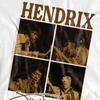 Jimi Hendrix Unisex Adult Multi-Images Cotton T-Shirt