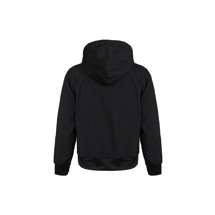 Nike Standard Issue Hooded Zip-Up Sports Jacket Men Outerwear Black CK6806-010