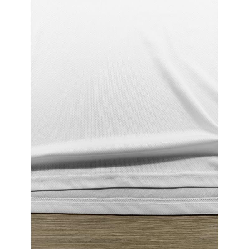 European Size Men's Short Sleeve T-Shirt with Dog Paw Print - Summer Casual Round Neck Tee Suitable for Fitness, Gym & Outdoor Wear