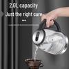 Large Capacity Transparent Electric Kettle with High-Temperature Resistance and Auto Power-Off