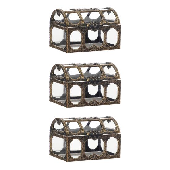 Retro Plated Candy Box Vintage Style Treasure Chest Wedding Party Sweet Container for Candies Cookies Chocolates Macarons Jewelry Small Gifts