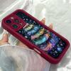 JT176 Colorful Christmas Tree with Twinkling for iPhone 17 16 15 Pro Max Samsung S26 S25 Ultra A17 A16 A07 A56 Xiaomi 15T Redmi 15c 14C Soft TPU Case