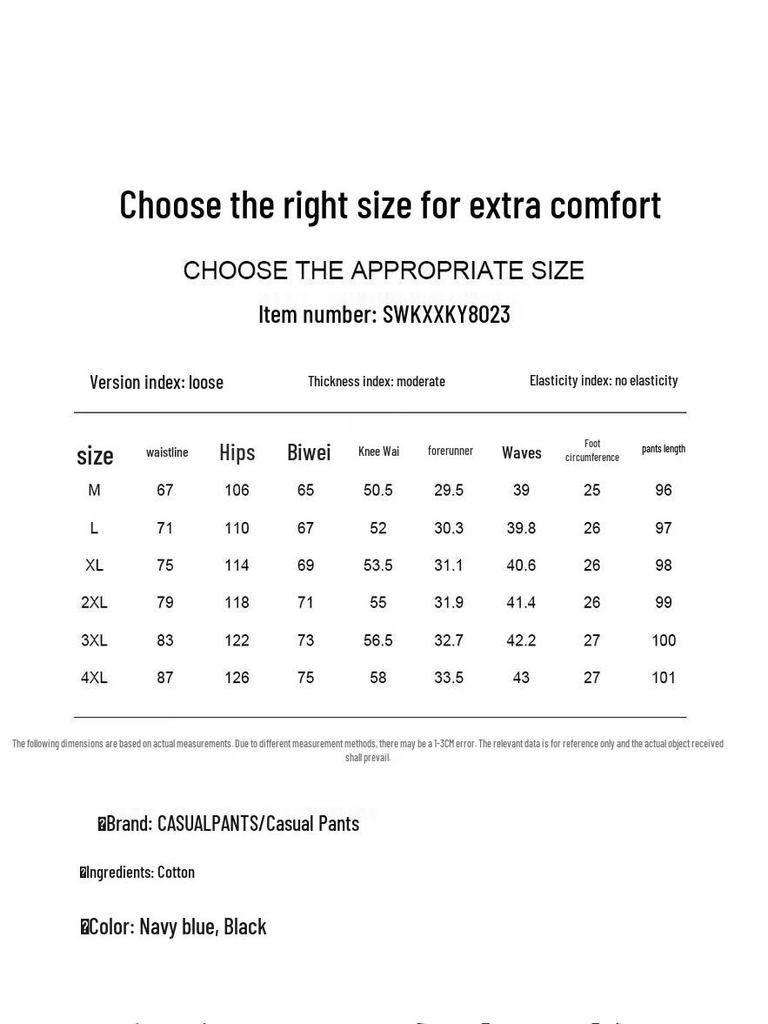 JEANSWEST Men's Pure Cotton Tapered Cargo Pants