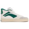 Li Ning Wave 180 Coverage Slip Resistant, Abrasion Resistant, Lightweight Mid Top Skateboard Shoes Men's White Green AECS003-1