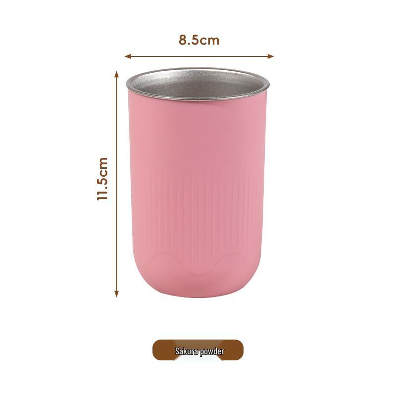 Taza Multiusos de Acero Inoxidable 304: Taza de Café, Bebida y Lavado de Alto Valor para Estudiantes – Logo Personalizado Disponible