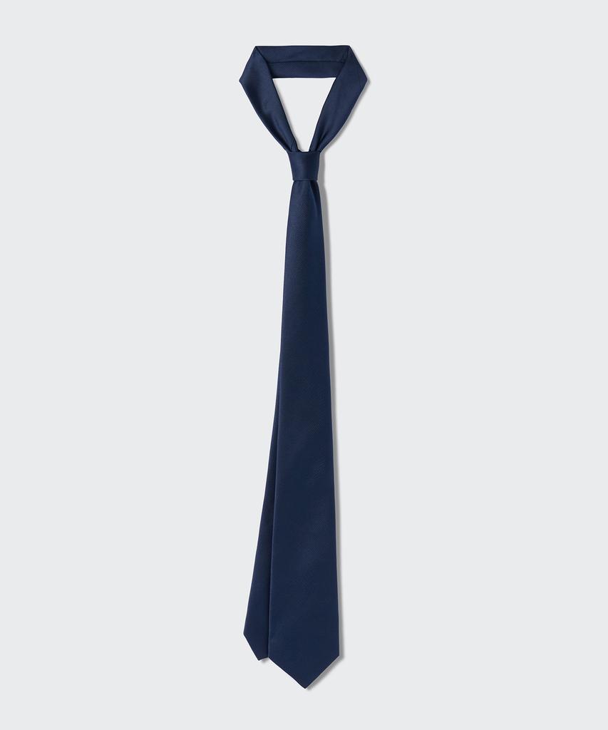 MUSINSA STANDARD Standard Solid Tie [Navy]