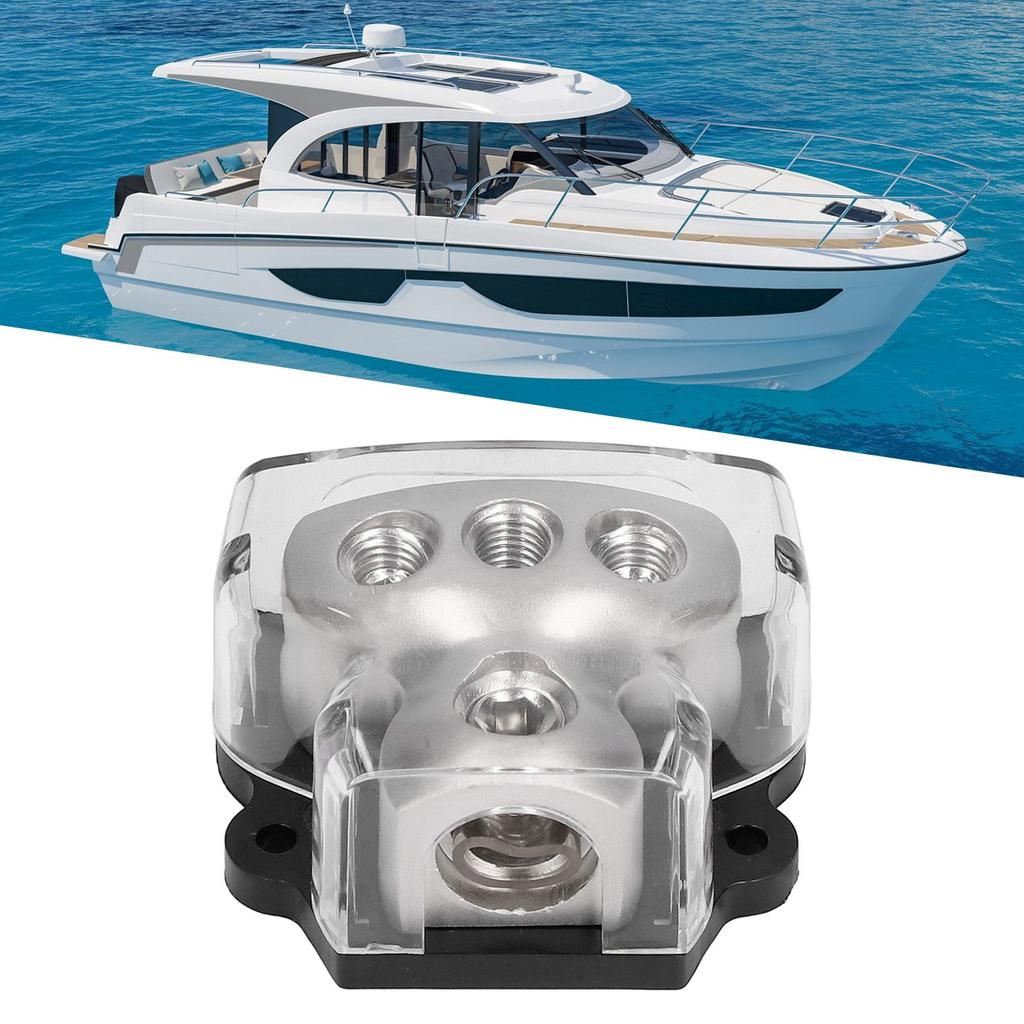 3Way Power Distribution Block     Holder Distributor Connecting Block for Cars