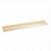 Mahjong Rack with Magnetic Wave Shape Pusher 20inch Shell Colored Acrylic Mahjong Tile Holder for Gaming
