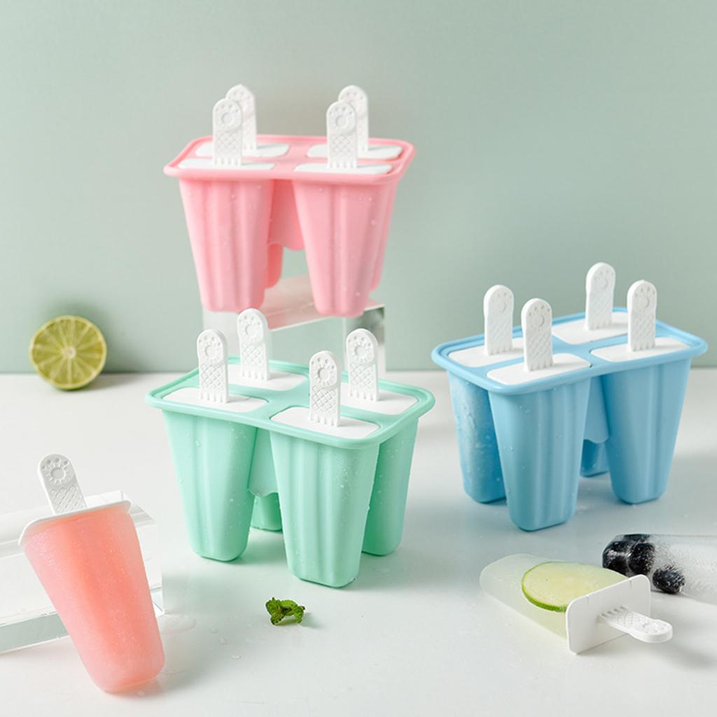 sicle Silicone Ice Molds DIY Juice Bar Frozen Dessert Ice Cream BPA Free