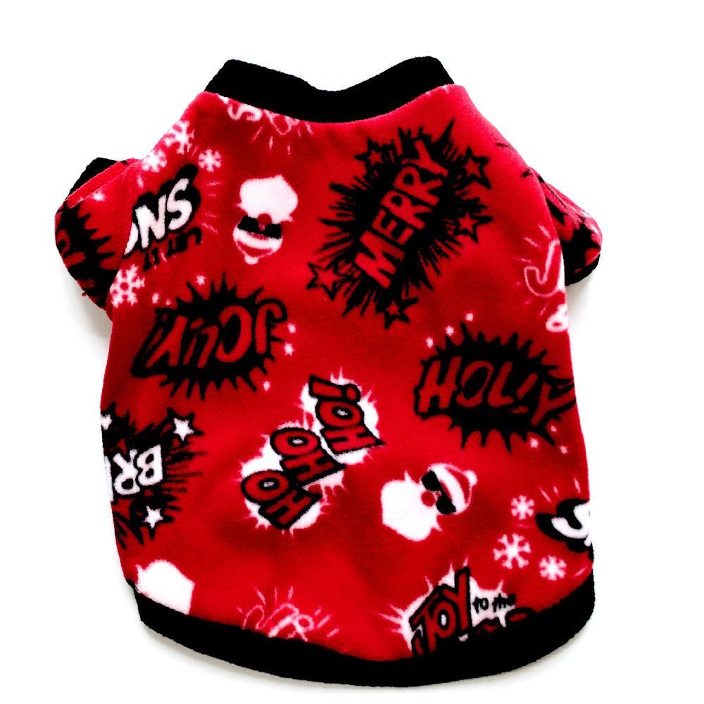 

Милая одежда для собак с принтом черепа, зимнее теплое флисовое пальто для маленьких собак, одежда для щенков французского бульдога, одежда для чихуахуа L