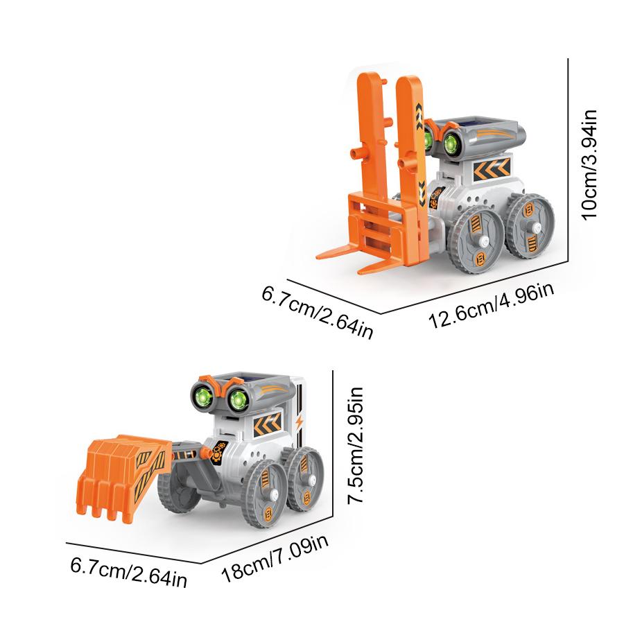 Creative 7 In 1 Solar Robot Car Space Ship Toys Technology Science Kits Energy Technological Gadgets Scientific Toy Boys