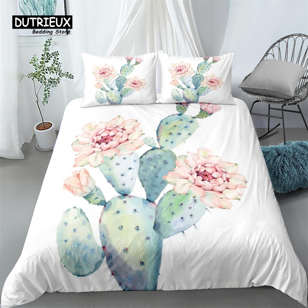 Beautiful Water Color Rocks Duvet Cover Set, Shell Bedding Set, Soft Comfortable Breathable Duvet Cover, For Bedroom Guest Room
