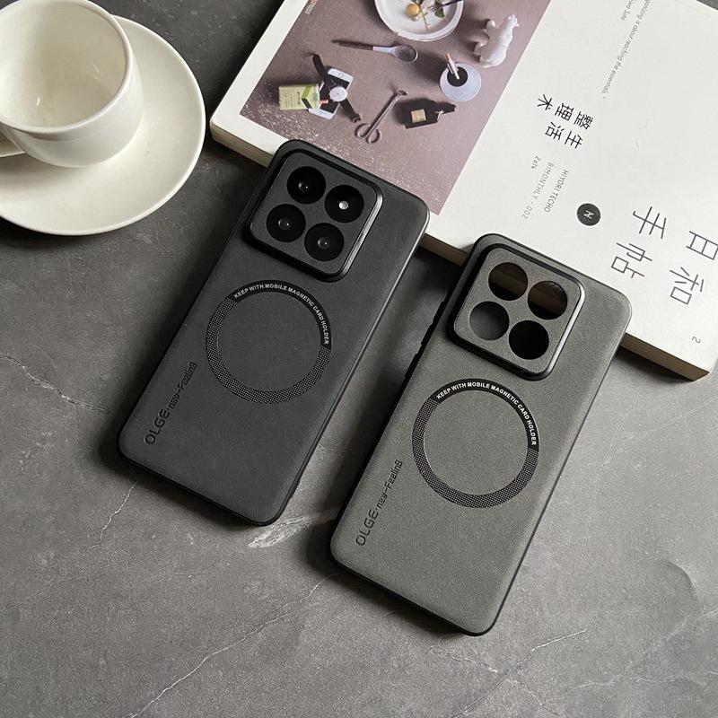 Magnetický kryt z PU kůže pro 14 Ultra 13 Lite 13T Pro 12T Civi 3 2 Redmi Note 12 13 Pro+ K70E K70 POCO X6 F5 pro F4 GT