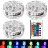 3/10Led Swimming Pool Light Remote Control RGB Dive Fish Light LED Underwater Lamp Ship/Car Decorative Lamp for Vase Aquarium