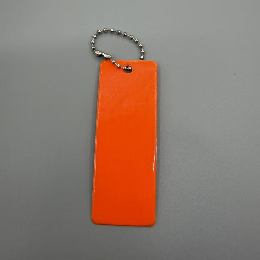 Reflective Star Chasing Keychain: 13 Color Streamer Pendant for Bicycles