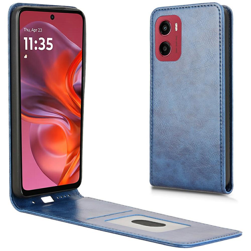 

Чохол для Motorola Moto G05 4G/E15 4G з відділенням для картки Магнітна вертикальна відкидна шкіряна кришка для телефону B