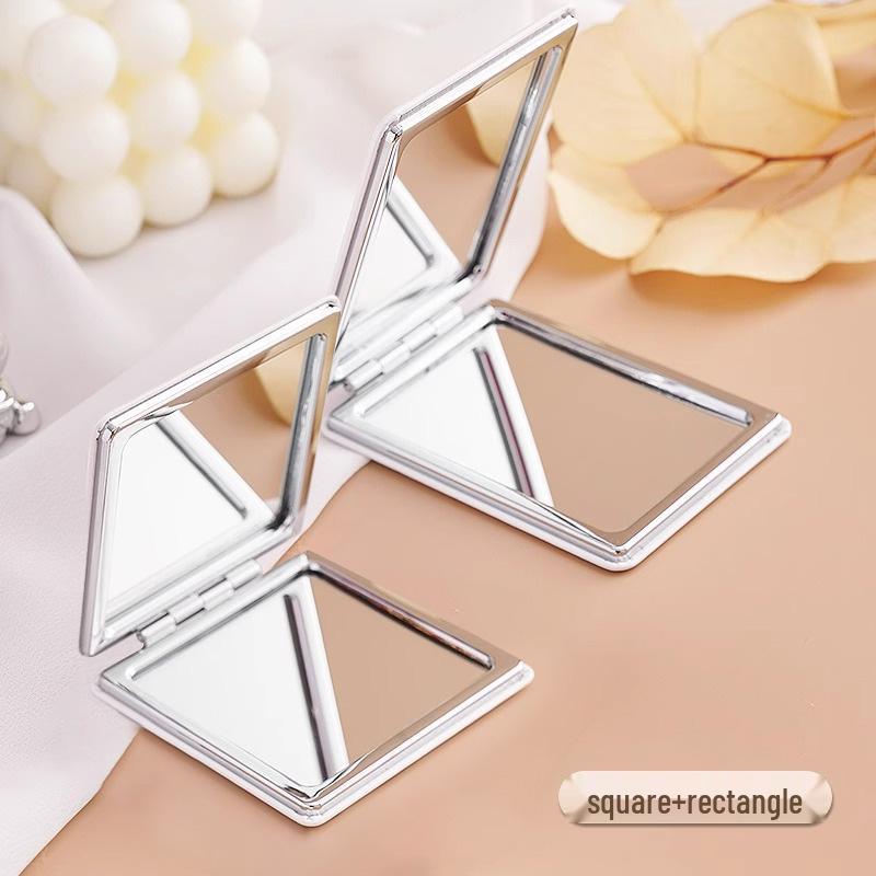 Portable Double-Sided Folding Makeup Mirror with Stand