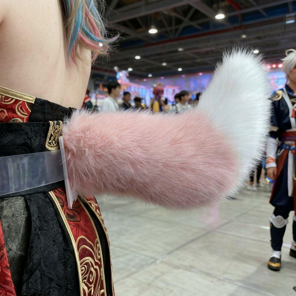 Voice Control Role-playing Belt Plush Electric Tail  Halloween Cosplay Performances, Etc