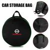 Hub Cap EV Car Charging Cable Storage Box Electric Vehicle Charger Cables Carry Bag For Nissan Nismo Xtrail Leaf Sentra Rogue