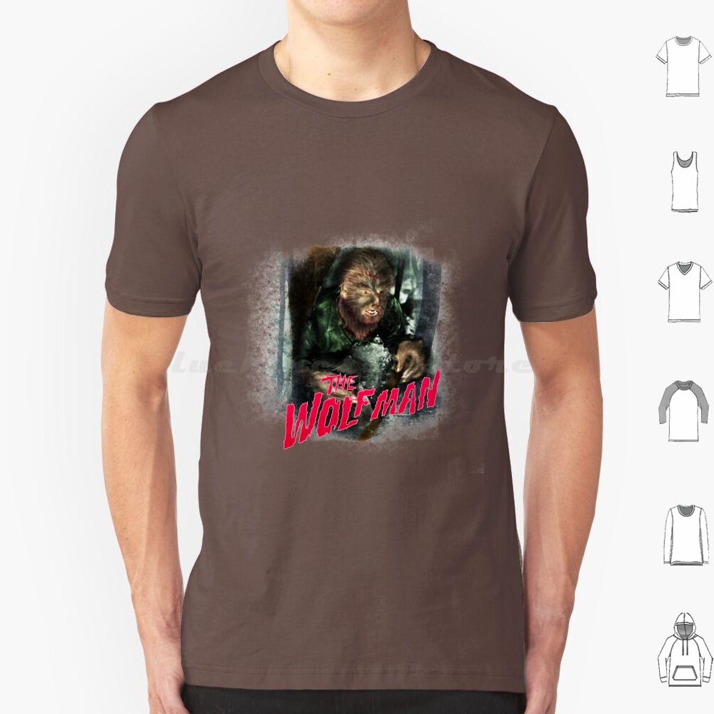 The Wolfman 1941 T Shirt Men Women Kids 6xl Horror Fan Wolf Halloween 1941 Classic Movies Werewolf Monster Wolfman Horror