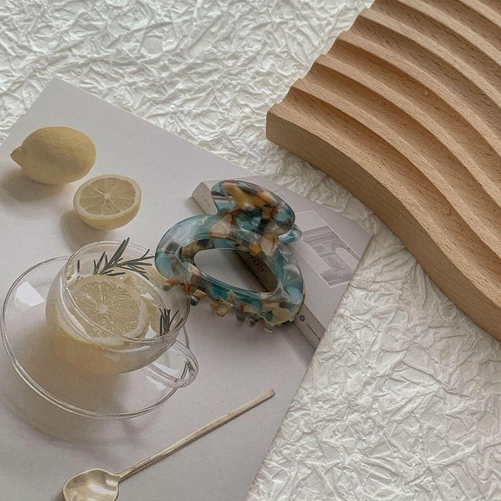 Luxury Korean Minimalist Acetate Claw Hair Clip for Women